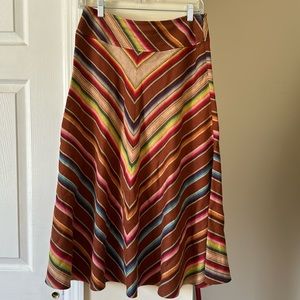 Vintage Ralph Lauren linen Southwestern skirt